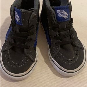 Toddler gray Vans size 4